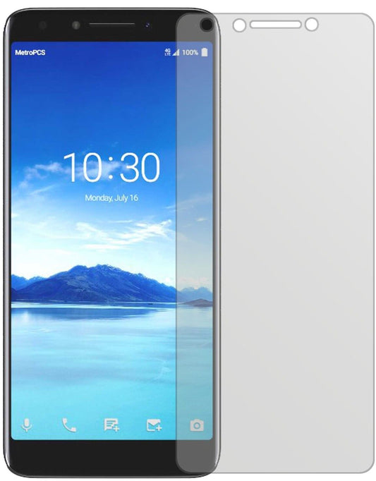 Matte Displayschutzfolie von dipos passend für Alcatel 7, präziser Zuschnitt und blasenfrei montiert