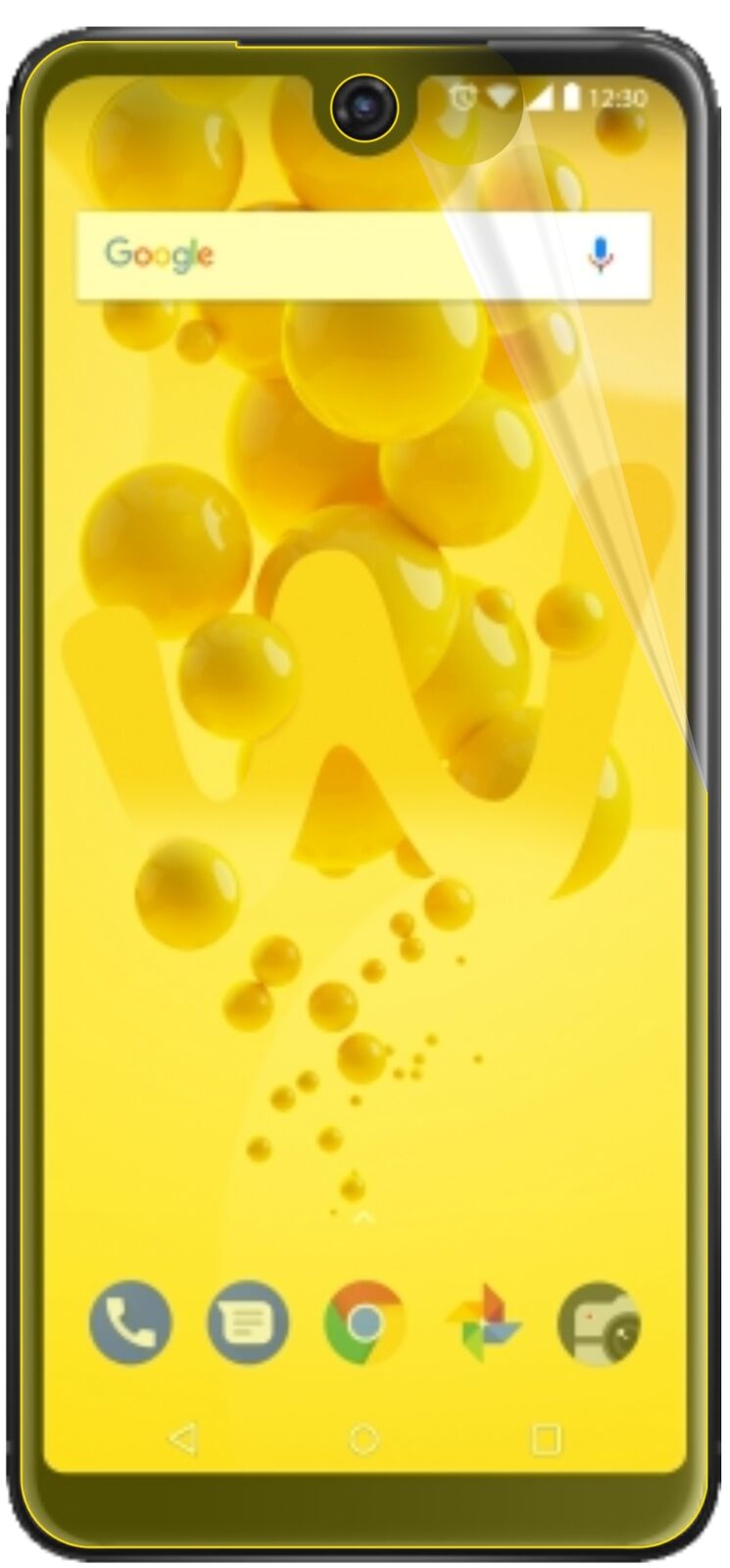 2x 3D Full Cover Schutzfolie für Wiko View 2