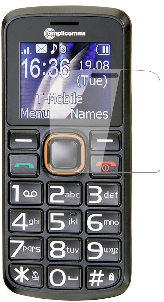1x 9H Schutzfolie für Amplicomms PowerTel M6300 Panzerfolie