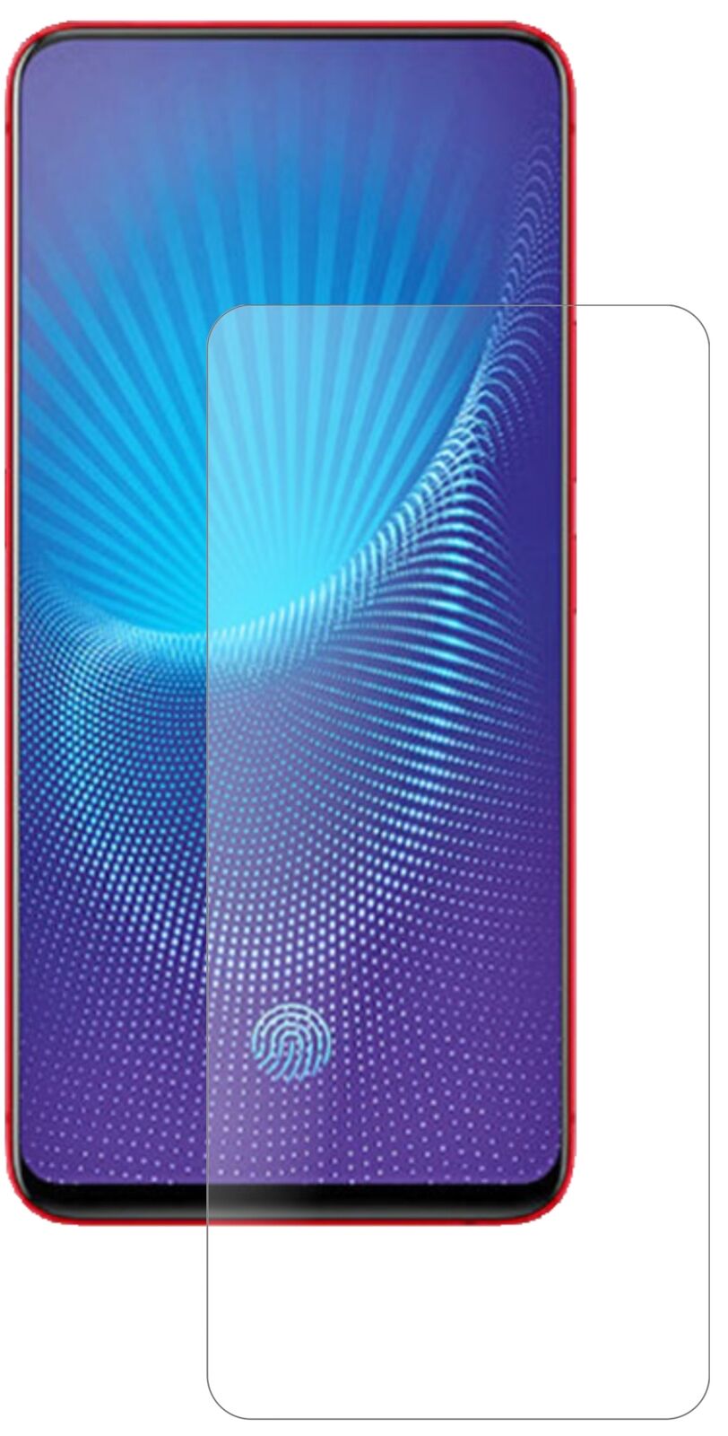 1x 9H Schutzfolie matt für Vivo NEX S Panzerfolie