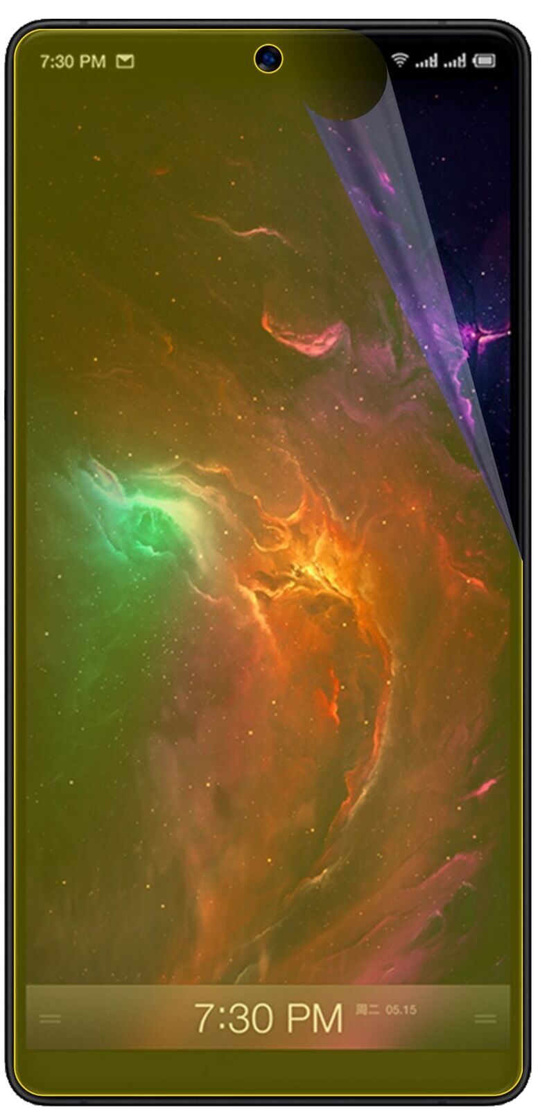 2x 3D Full Cover Schutzfolie für Smartisan Nut R1