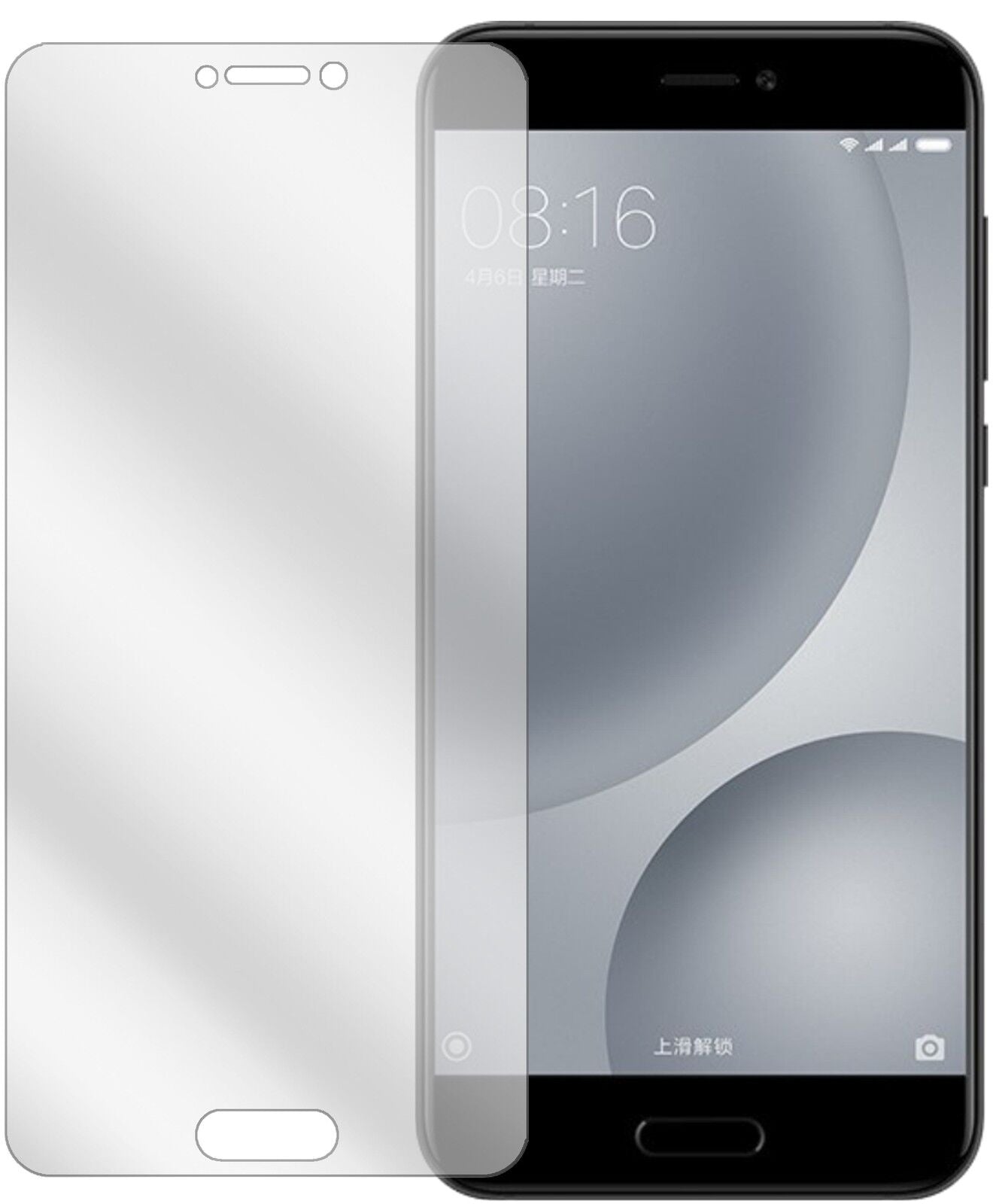 6x Schutzfolie klar für Xiaomi Mi 5c Display-Schutzfolie