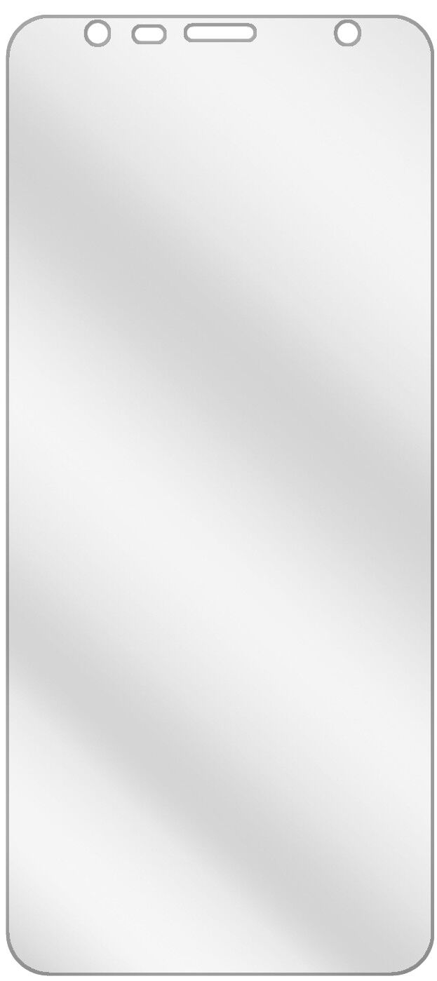 dipos Displayschutz für Samsung Galaxy J6 Plus (2018), transparente Oberfläche, geringe Dicke und perfekte Passform