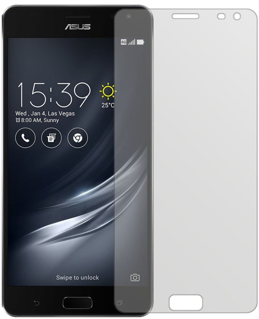 Matte Displayschutzfolie von dipos passend für ASUS ZenFone Ares ZS572KL, präziser Zuschnitt und blasenfrei montiert