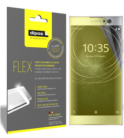 2x 3D Full Cover Schutzfolie für Sony Xperia XA2