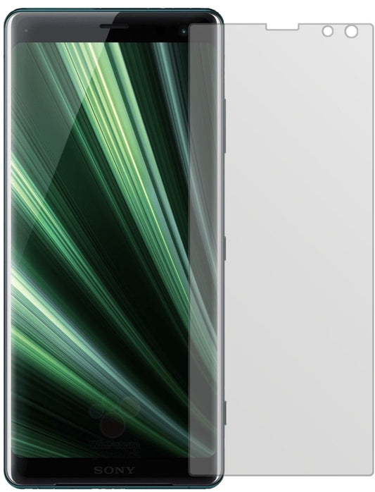 Matte Displayschutzfolie von dipos passend für Sony Xperia XZ3, präziser Zuschnitt und blasenfrei montiert