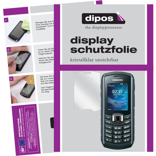 2x Schutzfolie klar für B2710 Samsung Display-Schutzfolie