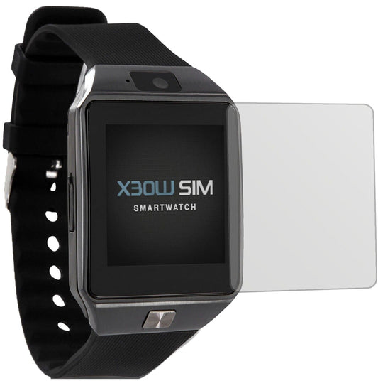 5x Schutzfolie matt für X-Watch X30W Smartwatch Display-Schutzfolie