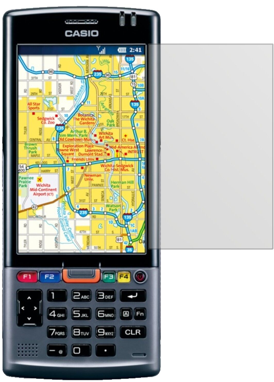 Matte Displayschutzfolie von dipos passend für Casio IT-G500, präziser Zuschnitt und blasenfrei montiert