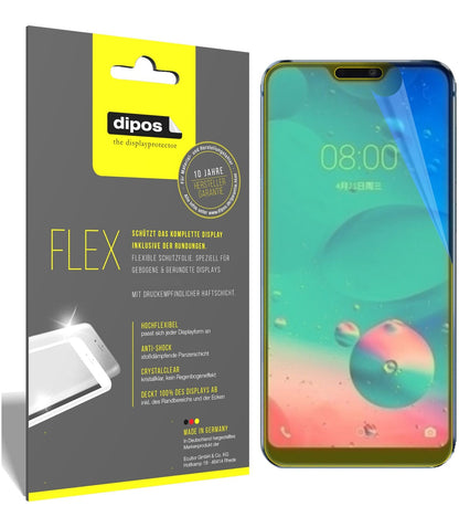 2x 3D Full Cover Schutzfolie für Hisense H20