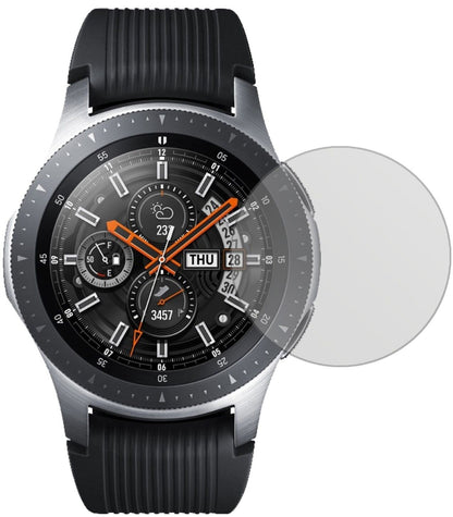 Matte Displayschutzfolie von dipos passend für Samsung Galaxy Watch 46mm, präziser Zuschnitt und blasenfrei montiert