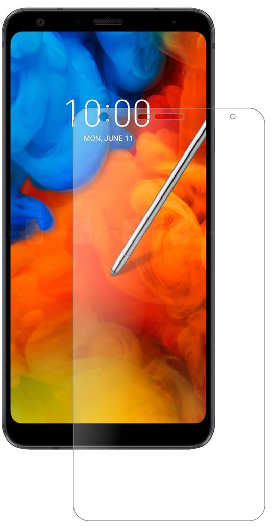 Matte Displayschutzfolie von dipos passend für LG Q Stylus, 9H kratzfest und blasenfrei montiert