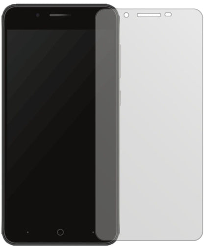 Matte Displayschutzfolie von dipos passend für ZTE Blade A610 Plus, präziser Zuschnitt und blasenfrei montiert