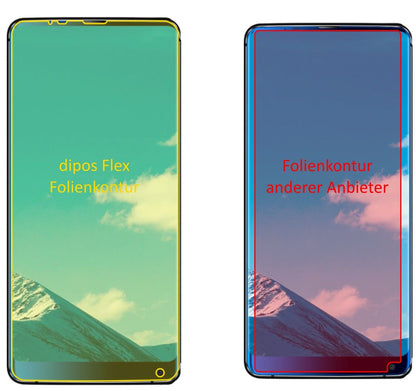 2x 3D Full Cover Schutzfolie für VKWORLD S8