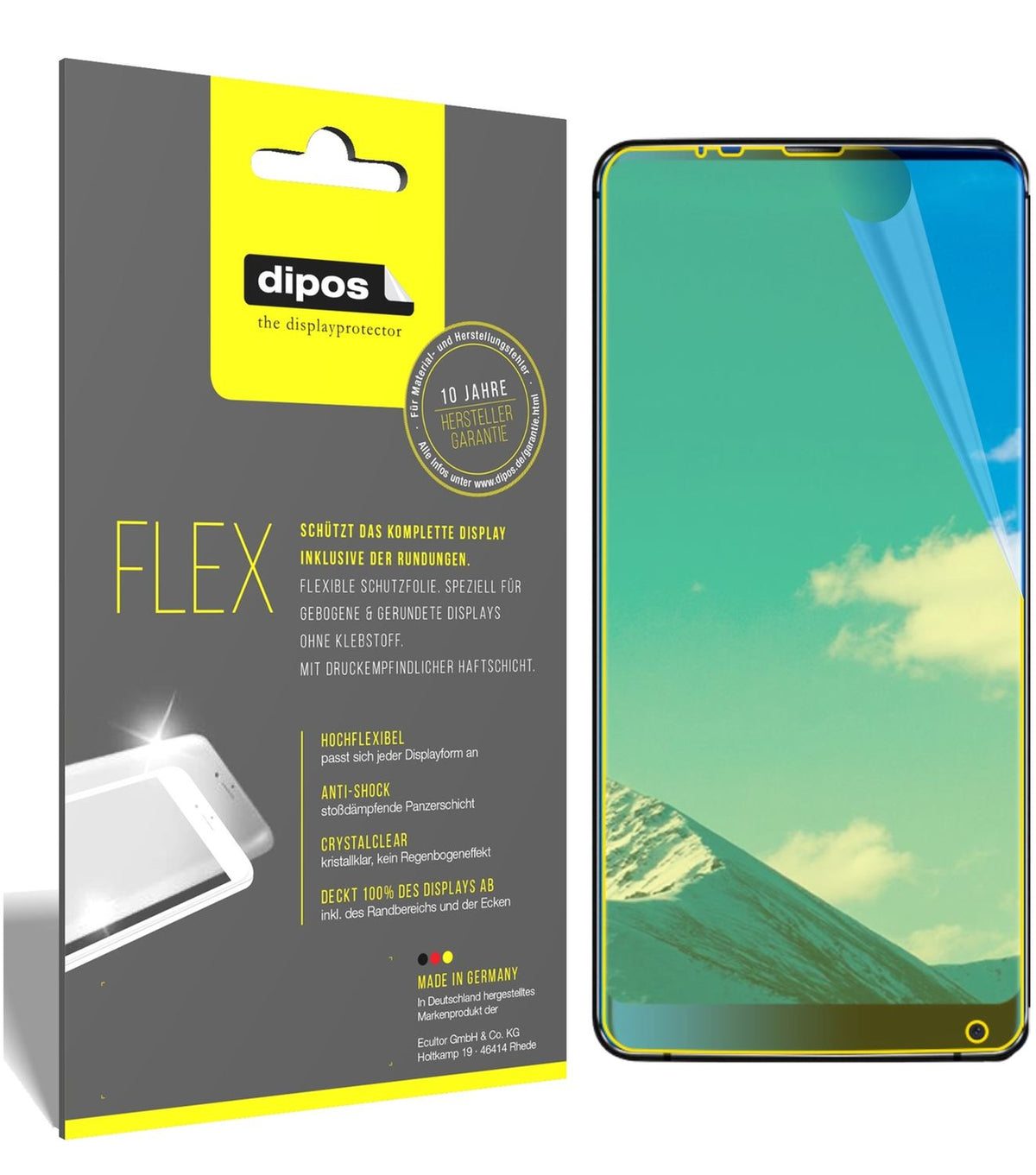 2x 3D Full Cover Schutzfolie für VKWORLD S8
