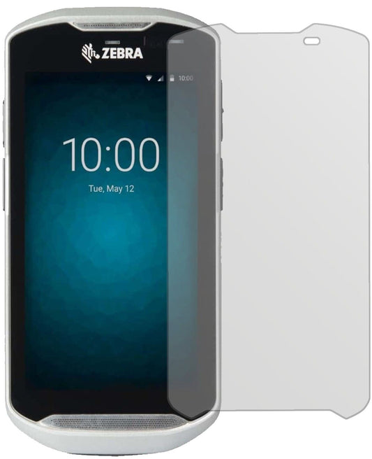 Matte Displayschutzfolie von dipos passend für Zebra TC51, präziser Zuschnitt und blasenfrei montiert