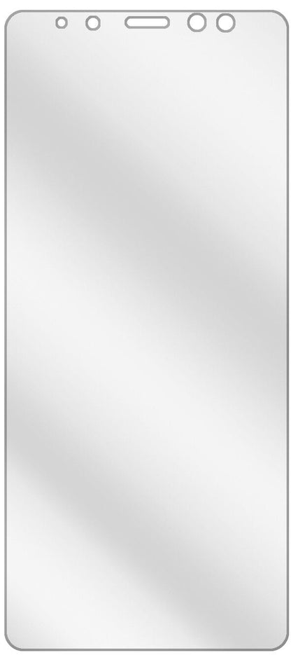 dipos Displayschutz für Samsung Galaxy A8 (2018), transparente Oberfläche, geringe Dicke und perfekte Passform