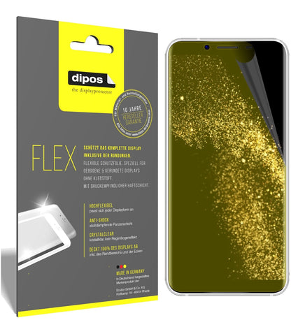 2x 3D Full Cover Schutzfolie für HOMTOM S8