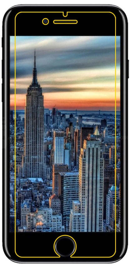 1x 9H Schutzfolie matt für Apple iPhone 8 Panzerfolie