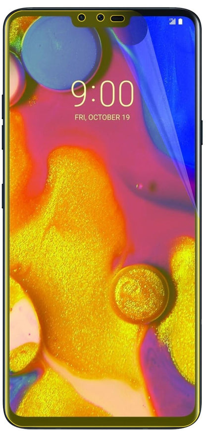 2x 3D Full Cover Schutzfolie für LG V40 ThinQ