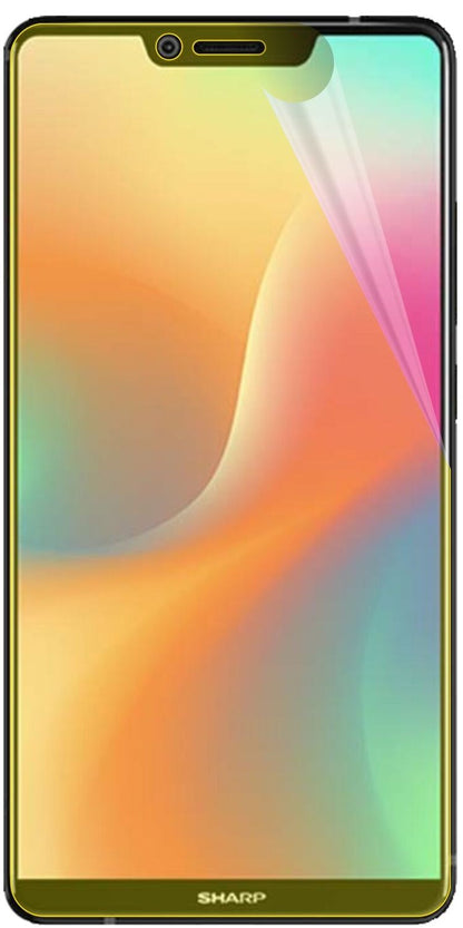 2x 3D Full Cover Schutzfolie für Sharp Aquos S3 High Edition