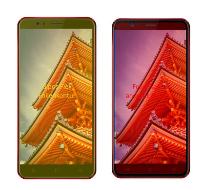 2x 3D Full Cover Schutzfolie für Elephone P8 3D