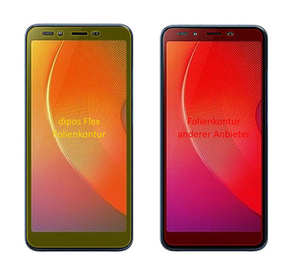 2x 3D Full Cover Schutzfolie für Infinix Smart 2 Pro