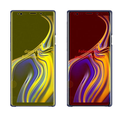 2x 3D Full Cover Schutzfolie für Samsung Galaxy Note 9
