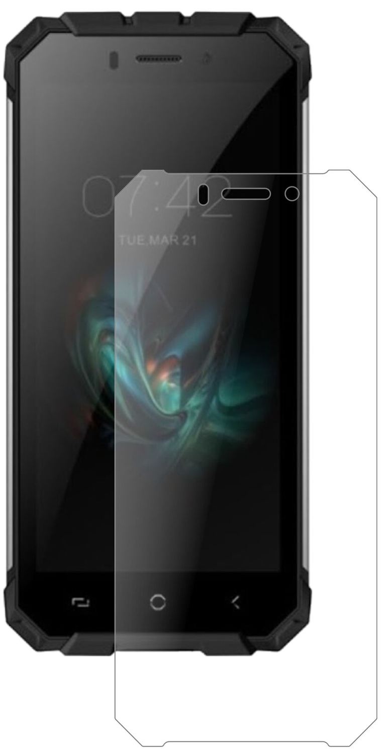 1x 9H Schutzfolie matt für Ulefone Armor X Panzerfolie