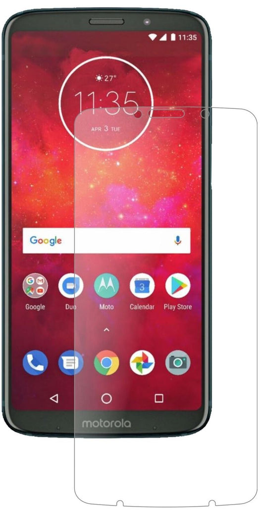 1x 9H Schutzfolie matt für Motorola Moto Z3 Play Panzerfolie
