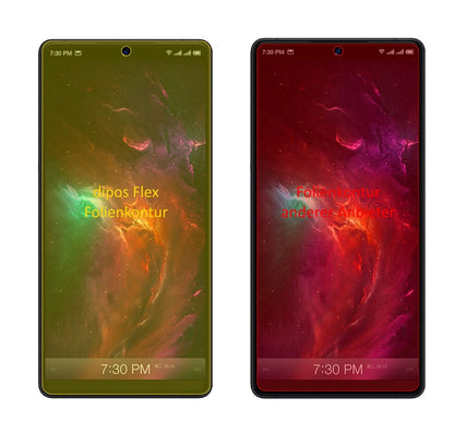 2x 3D Full Cover Schutzfolie für Smartisan Nut R1