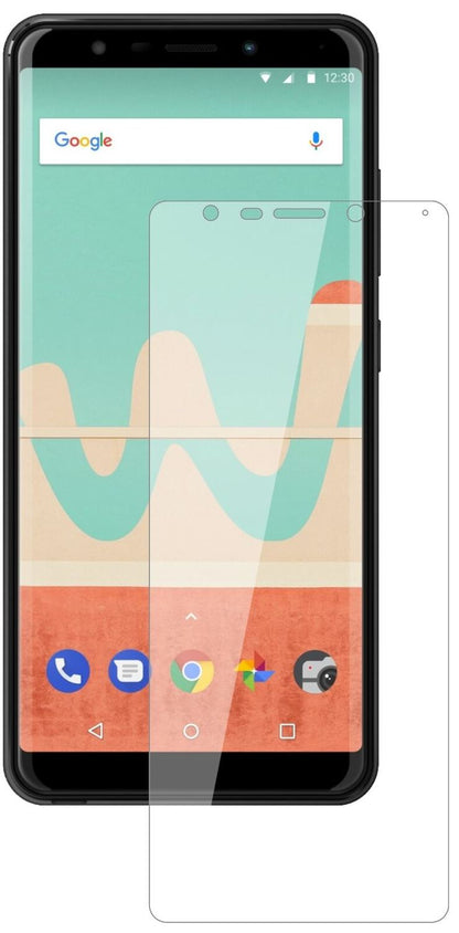1x 9H Schutzfolie für Wiko View Go Panzerfolie