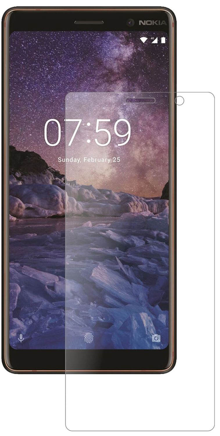 1x 9H Schutzfolie matt für Nokia 7 Plus Panzerfolie