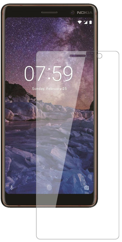 1x 9H Schutzfolie für Nokia 7 Plus Panzerfolie