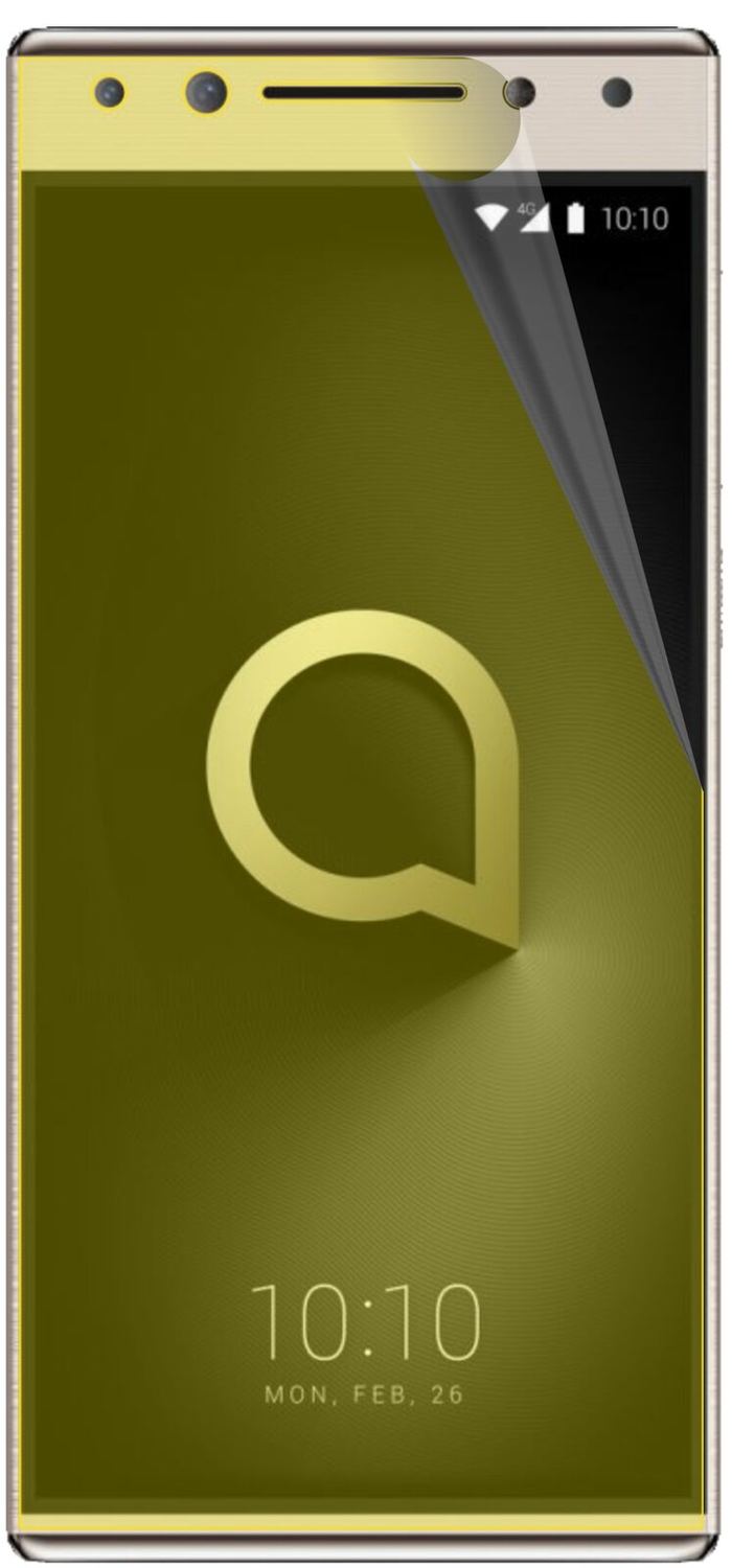 2x 3D Full Cover Schutzfolie für Alcatel 5