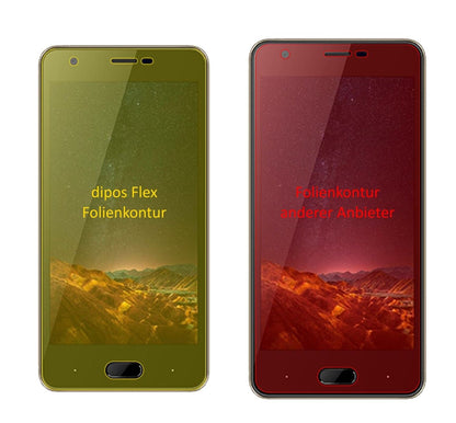 2x 3D Full Cover Schutzfolie für Doogee X20L