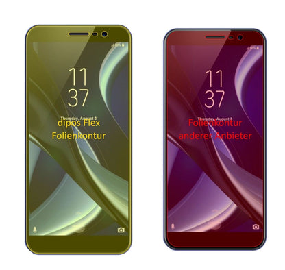2x 3D Full Cover Schutzfolie für HOMTOM S16