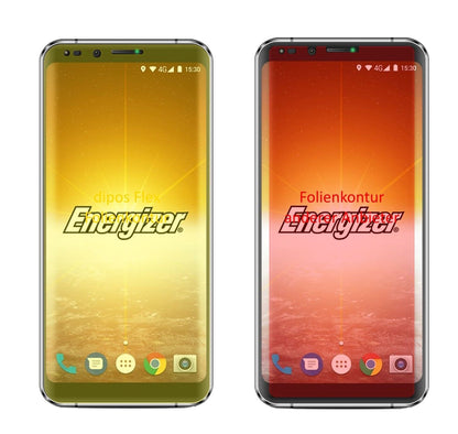 2x 3D Full Cover Schutzfolie für Energizer Powermax P600S