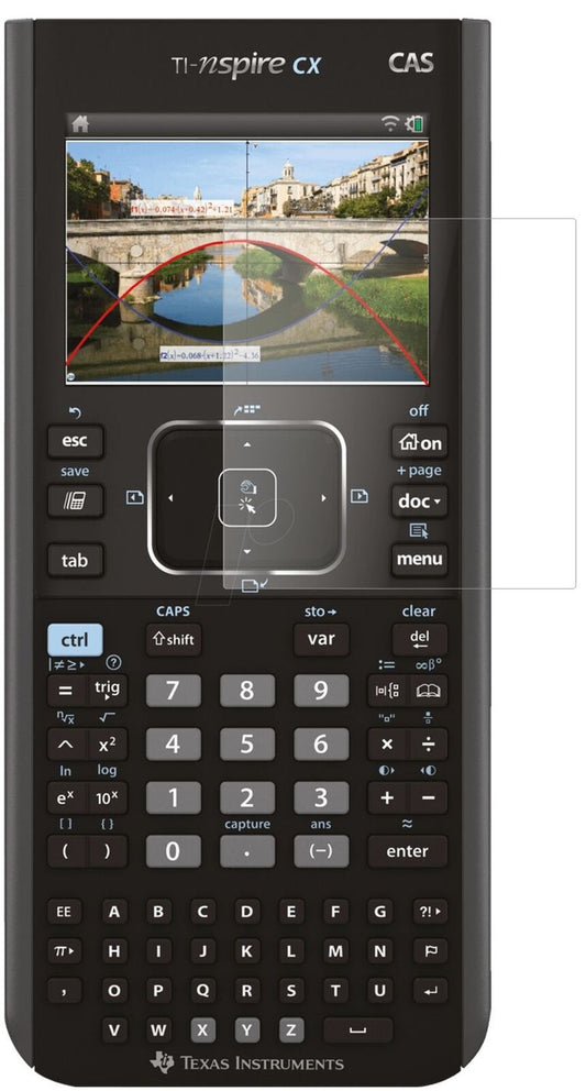1x 9H Schutzfolie matt für Texas Instruments TI Nspire CX Taschenrechner Panzerfolie