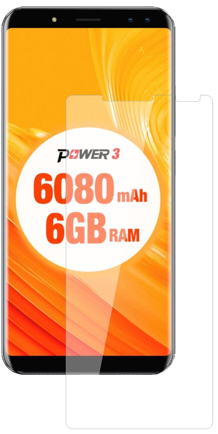 1x 9H Schutzfolie für Ulefone Power 3 Panzerfolie