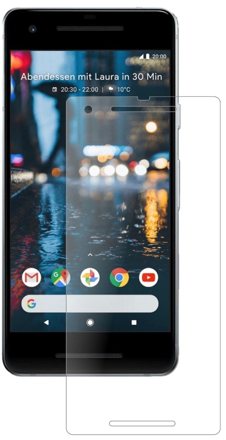 1x 9H Schutzfolie matt für Google Pixel 2 Panzerfolie