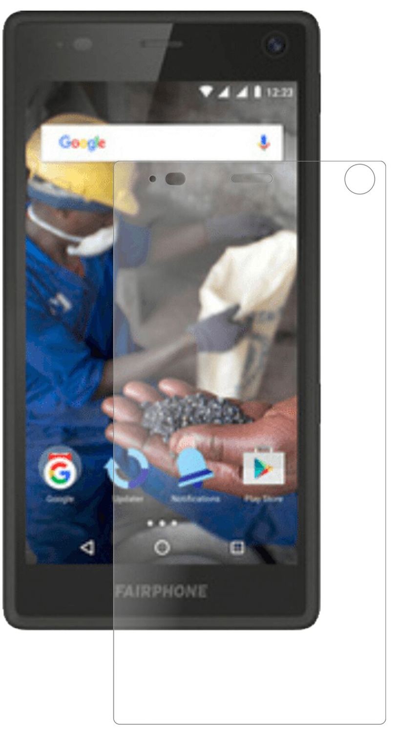 1x 9H Schutzfolie matt für Fairphone 2 Panzerfolie