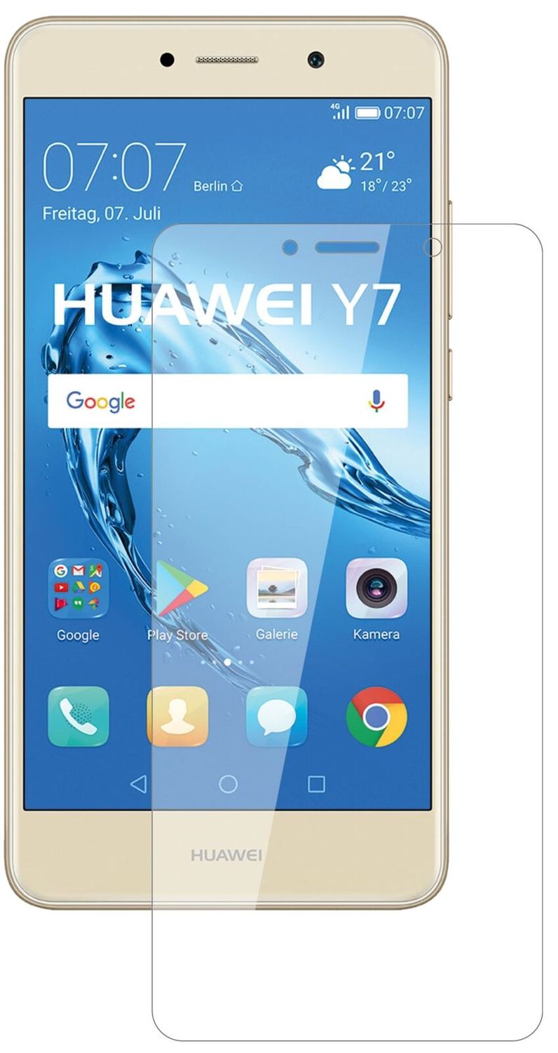 1x 9H Schutzfolie für Huawei Y7 (2017) Panzerfolie