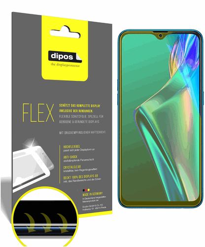 3x 3D Full Cover Schutzfolie für Oppo A12