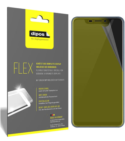 2x 3D Full Cover Schutzfolie für ZTE Axon 9 Pro