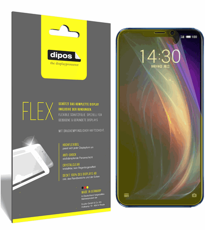 3x 3D Full Cover Schutzfolie für Meizu X8