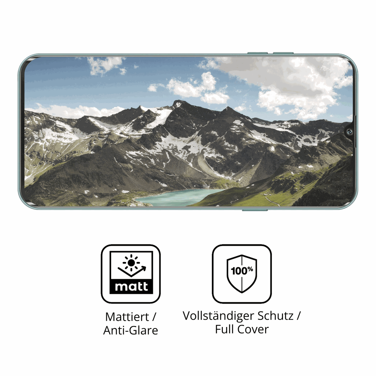 Flexible TPU-Folie passend zugeschnitten für GFive Note 25 Ultra, vollständige Abdeckung