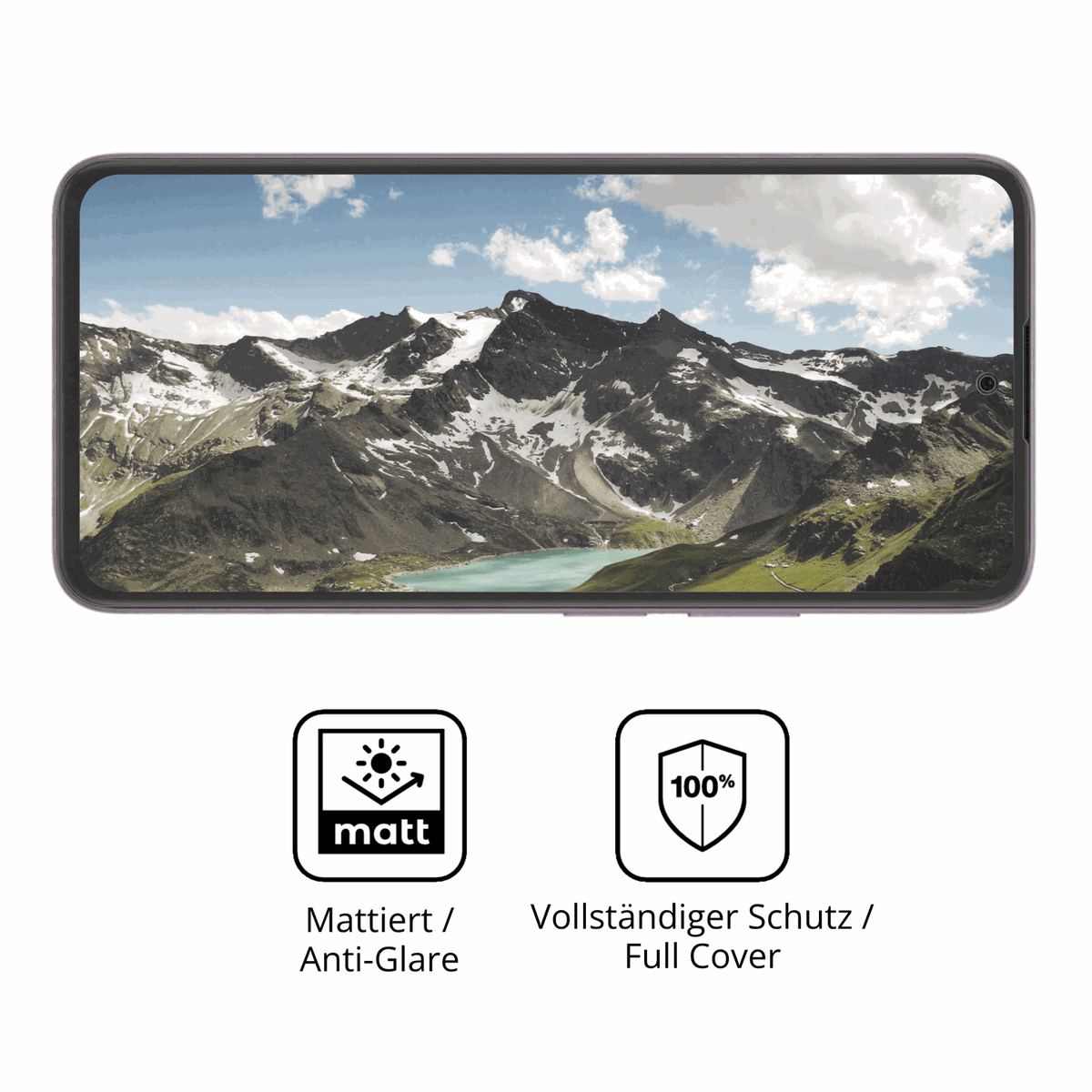 Flexible TPU-Folie passend zugeschnitten für HMD Crest 2, vollständige Abdeckung