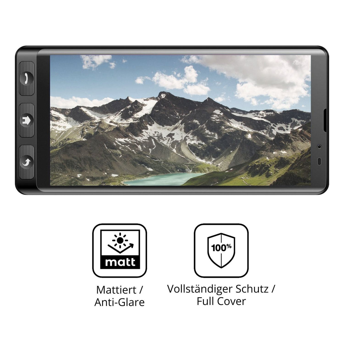 Flexible TPU-Folie passend zugeschnitten für Maxcom MS601, vollständige Abdeckung