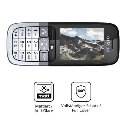 Flexible TPU-Folie passend zugeschnitten für Mitel OpenScape DECT Phone SL7, vollständige Abdeckung